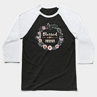 Blessed Nana Thanksgiving Baseball T-Shirt